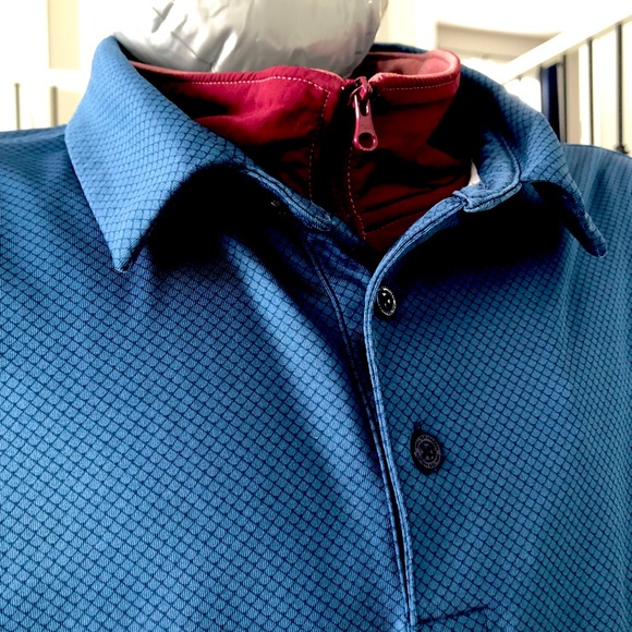 Walter Hagen XXL slate blue polo/Golf short sleeve men’s shirt - Picture 4 of 4